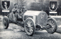 Preview: Opel Racer with Fritz Opel at Steeringwheel 1908 original postcard (10115)